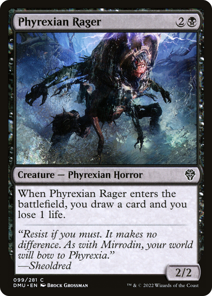 Phyrexian Rager [Dominaria United] | Silver Goblin