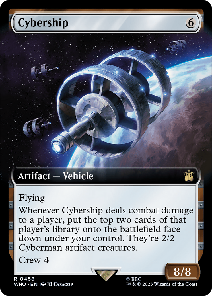 Cybership (Extended Art) [Doctor Who] | Silver Goblin
