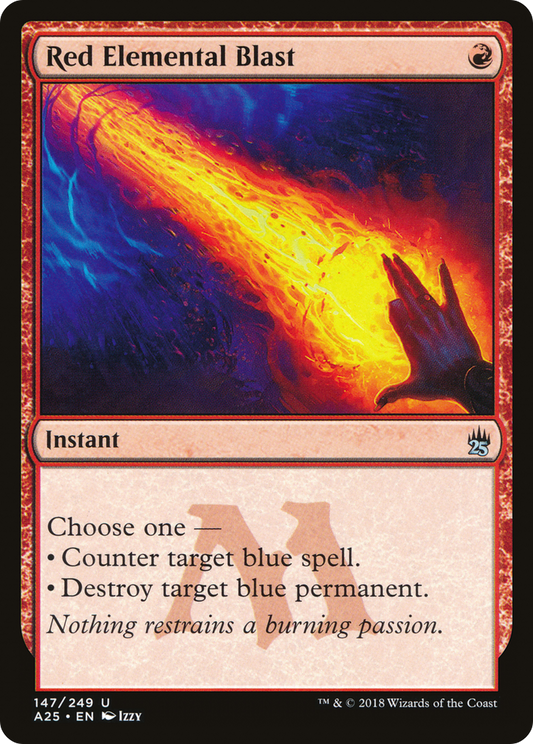 Red Elemental Blast [Masters 25] Foil
