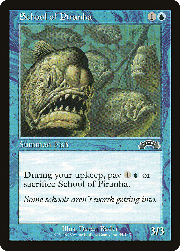 School of Piranha [Exodus] | Silver Goblin