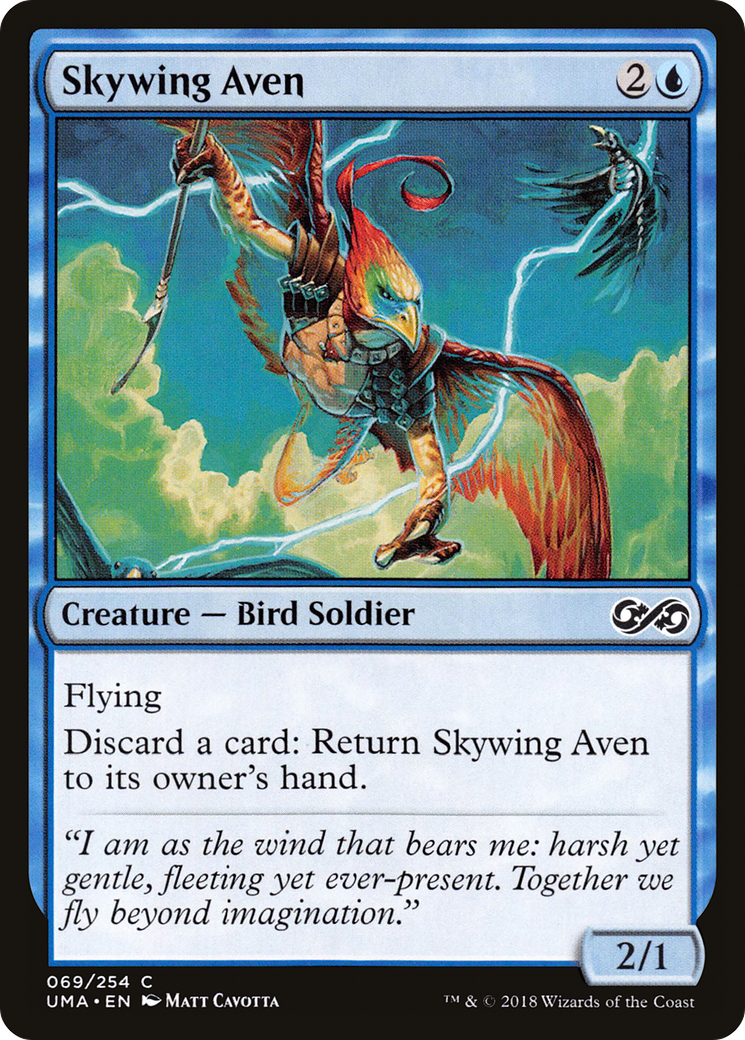 Skywing Aven (UMA069)  - Ultimate Masters | Silver Goblin