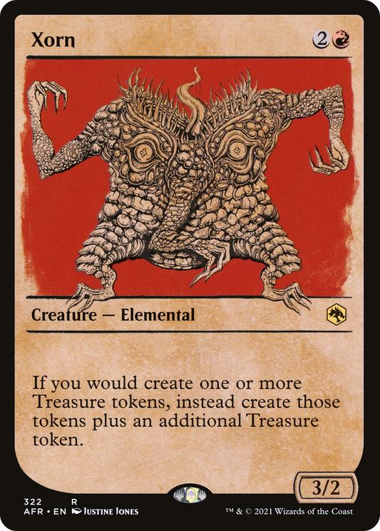 Xorn (Showcase) [Dungeons & Dragons: Adventures in the Forgotten Realms] Foil