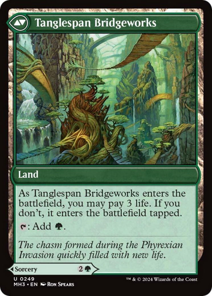 Bridgeworks Battle // Tanglespan Bridgeworks [Modern Horizons 3] | Silver Goblin