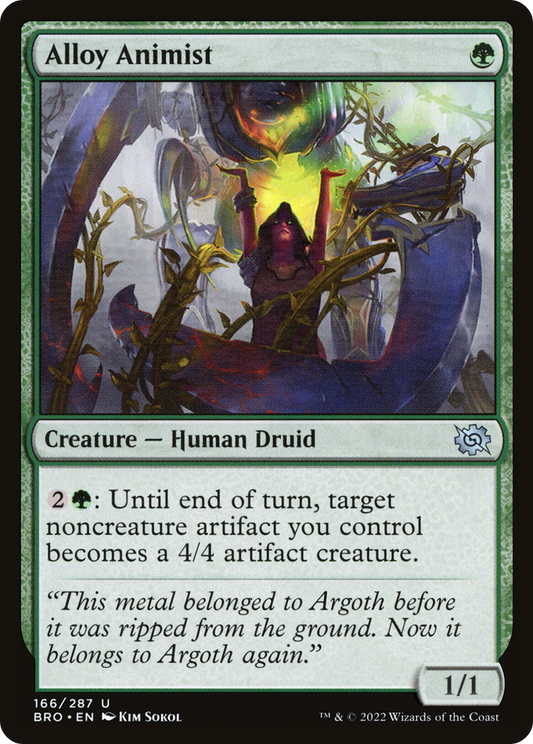 Alloy Animist [The Brothers' War] Foil