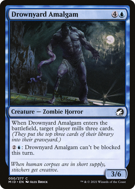 Drownyard Amalgam [Innistrad: Midnight Hunt] Foil
