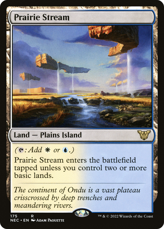 Prairie Stream [Kamigawa: Neon Dynasty Commander]