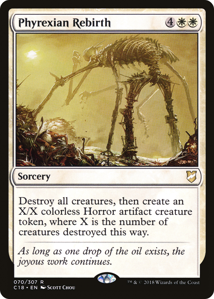 Phyrexian Rebirth [Commander 2018] | Silver Goblin