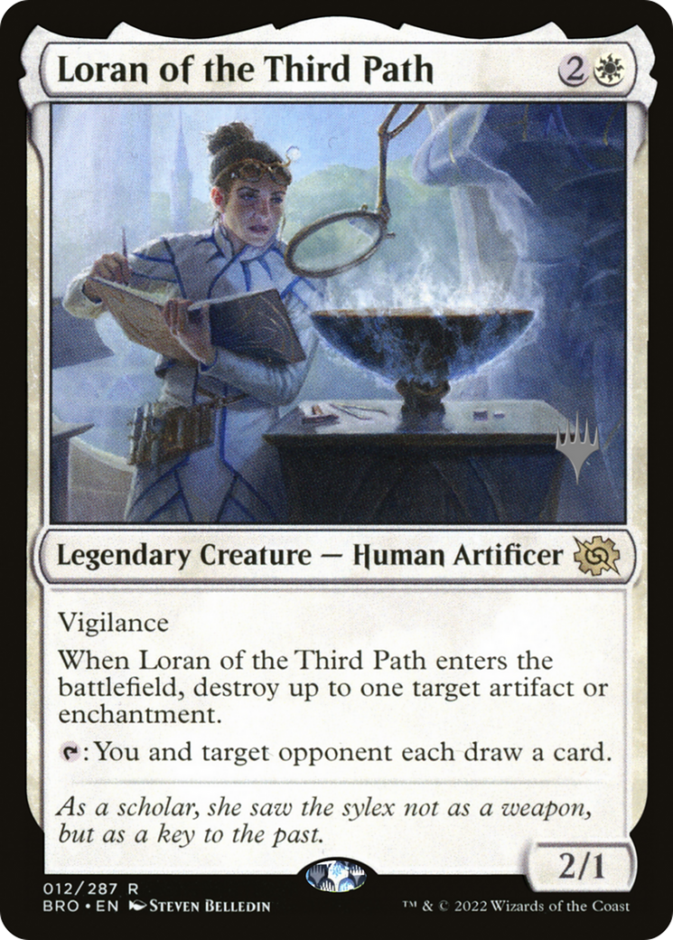 Loran of the Third Path (Promo Pack) [The Brothers' War Promos] | Silver Goblin