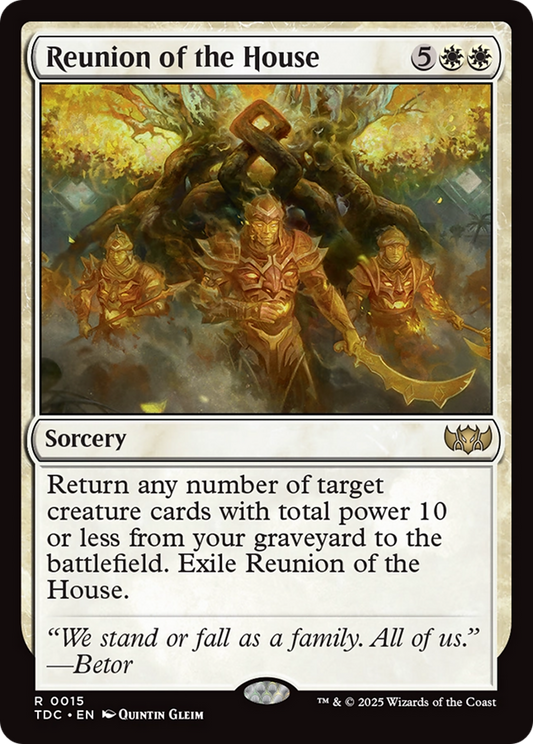 Reunion of the House (015) - Commander: Tarkir: Dragonstorm