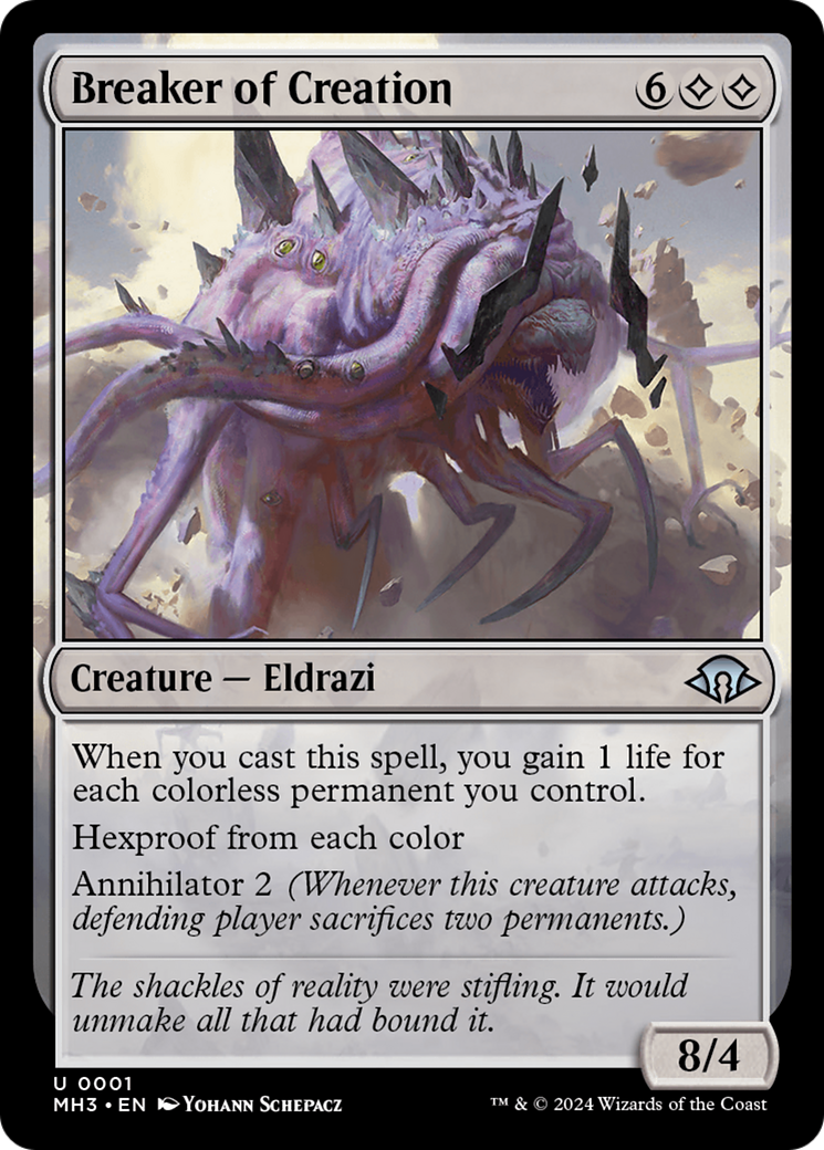 Breaker of Creation [Modern Horizons 3] Foil