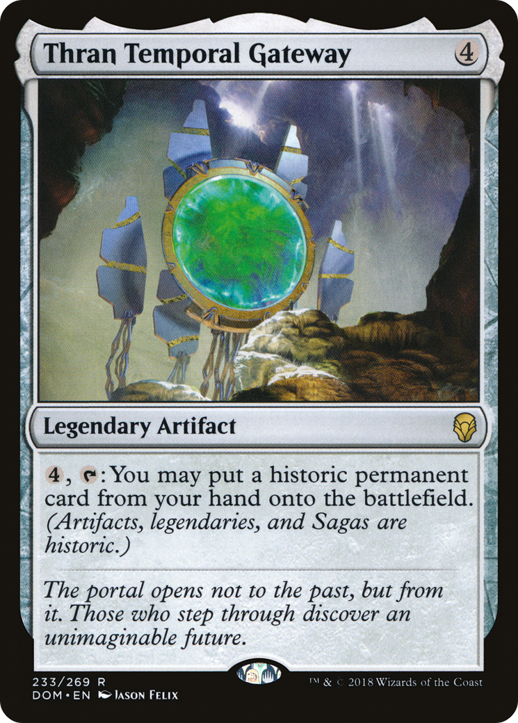 Thran Temporal Gateway [Dominaria] | Silver Goblin