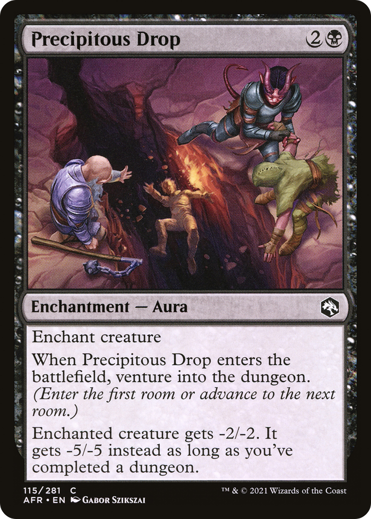 Precipitous Drop [Dungeons & Dragons: Adventures in the Forgotten Realms] Foil