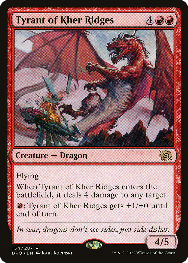 Tyrant of Kher Ridges [The Brothers' War] | Silver Goblin