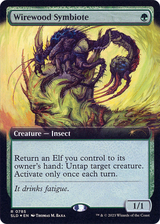 Wirewood Symbiote (Extended Art) [Secret Lair Drop Series]