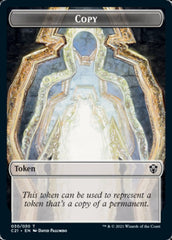 Copy // Construct (030) Double-Sided Token [Commander 2021 Tokens] | Silver Goblin