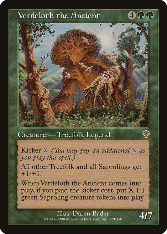 Verdeloth the Ancient [Invasion] Foil