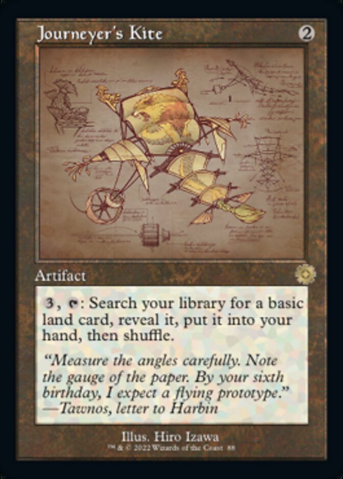 Journeyer's Kite (Retro Schematic) [The Brothers' War Retro Artifacts] | Silver Goblin