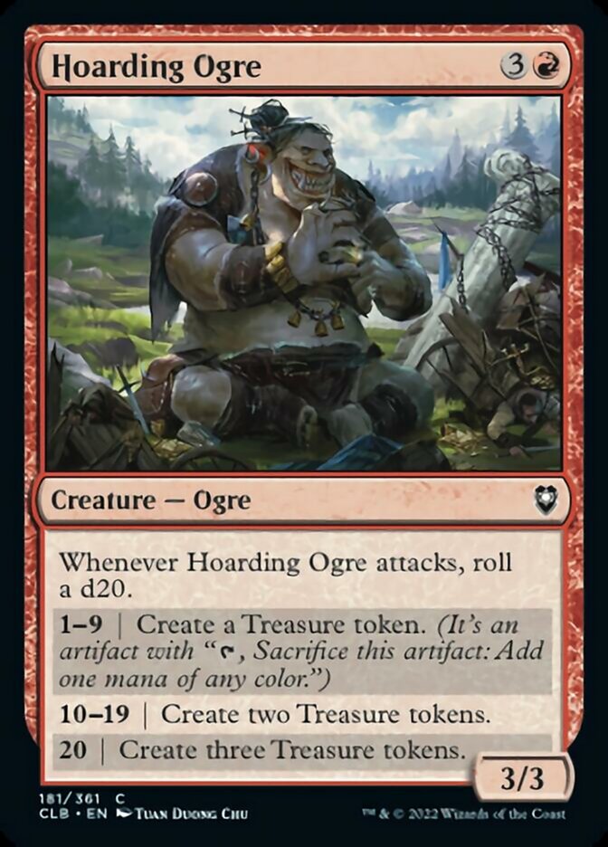 Hoarding Ogre [Commander Legends: Battle for Baldur's Gate] | Silver Goblin