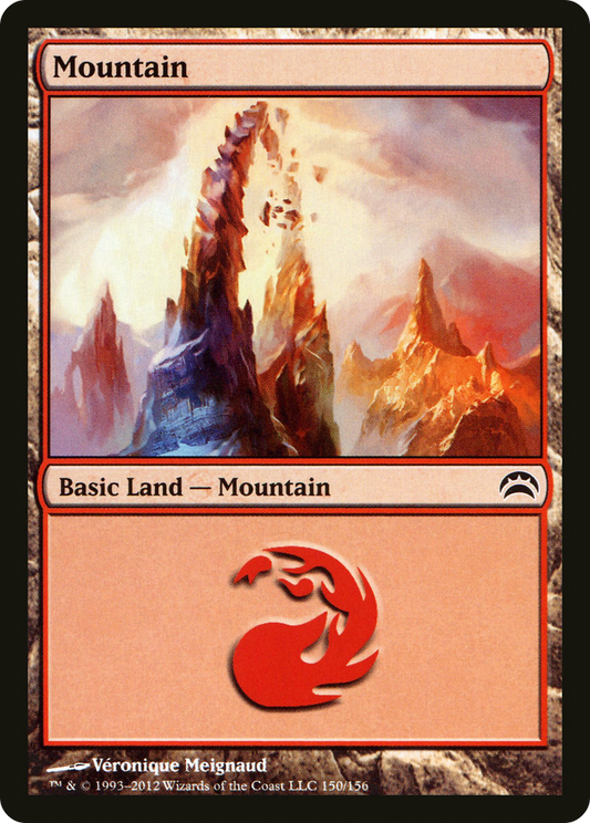 Mountain (150) [Planechase 2012] Foil