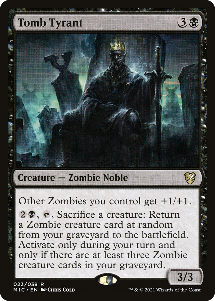 Tomb Tyrant [Innistrad: Midnight Hunt Commander]