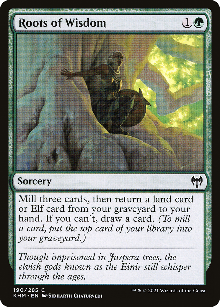 Roots of Wisdom [Kaldheim] | Silver Goblin