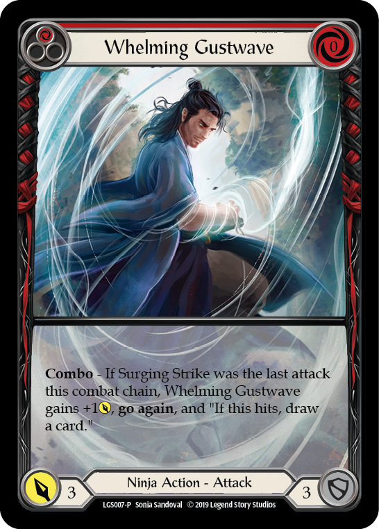 Whelming Gustwave (Red) [LGS007-P] (Promo)  1st Edition Normal | Silver Goblin