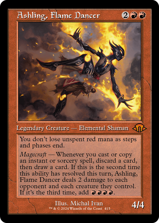 Ashling, Flame Dancer (Retro) [Modern Horizons 3] Foil