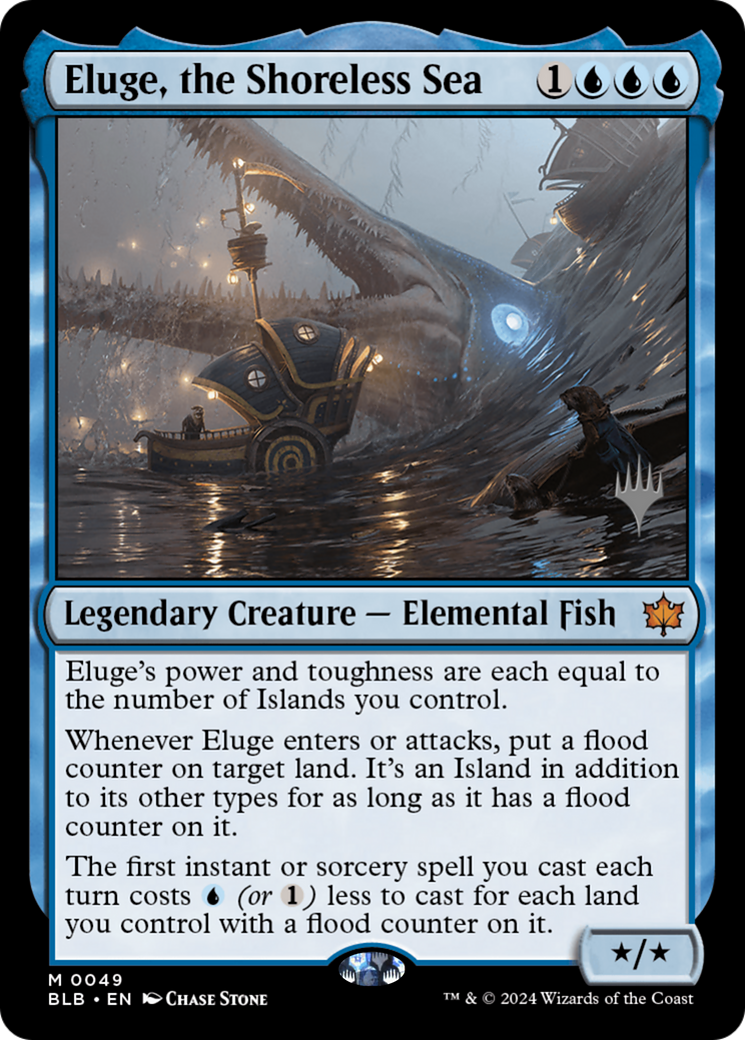 Eluge, the Shoreless Sea (Promo Pack) [Bloomburrow Promos] | Silver Goblin