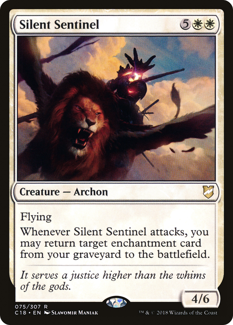 Silent Sentinel [Commander 2018] | Silver Goblin