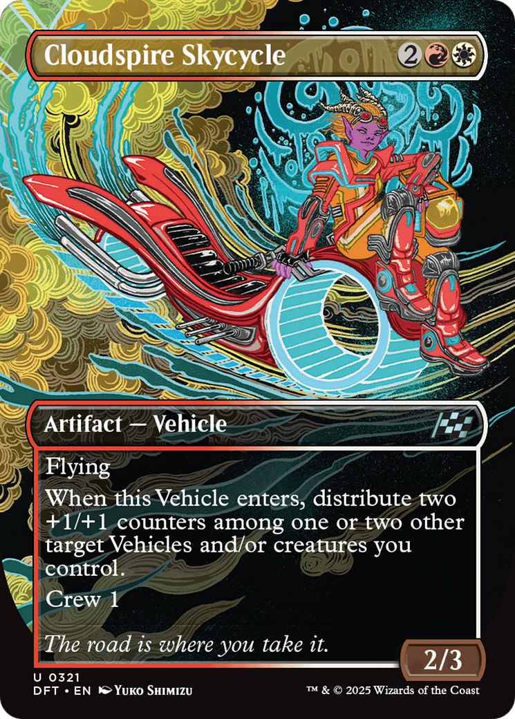 Cloudspire Skycycle (Borderless) (321) - Aetherdrift