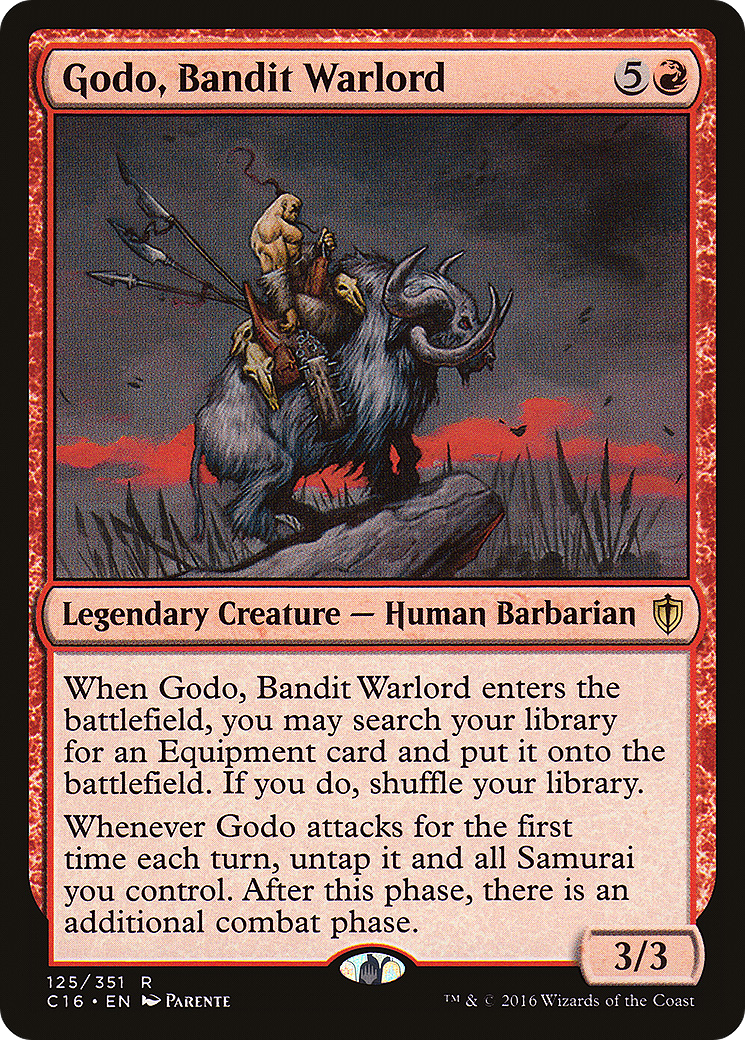 Godo, Bandit Warlord [Commander 2016] | Silver Goblin