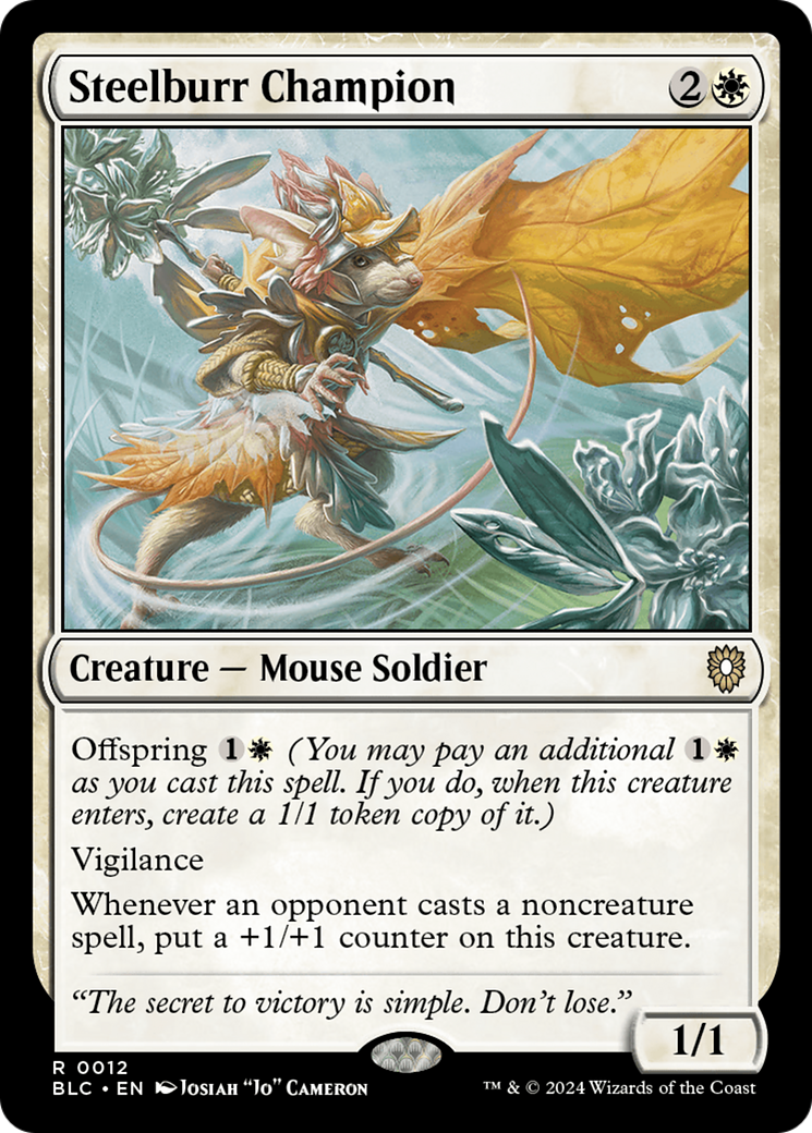 Steelburr Champion (012)