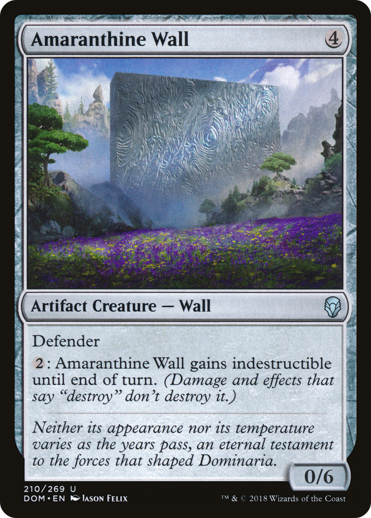 Amaranthine Wall [Dominaria] Foil