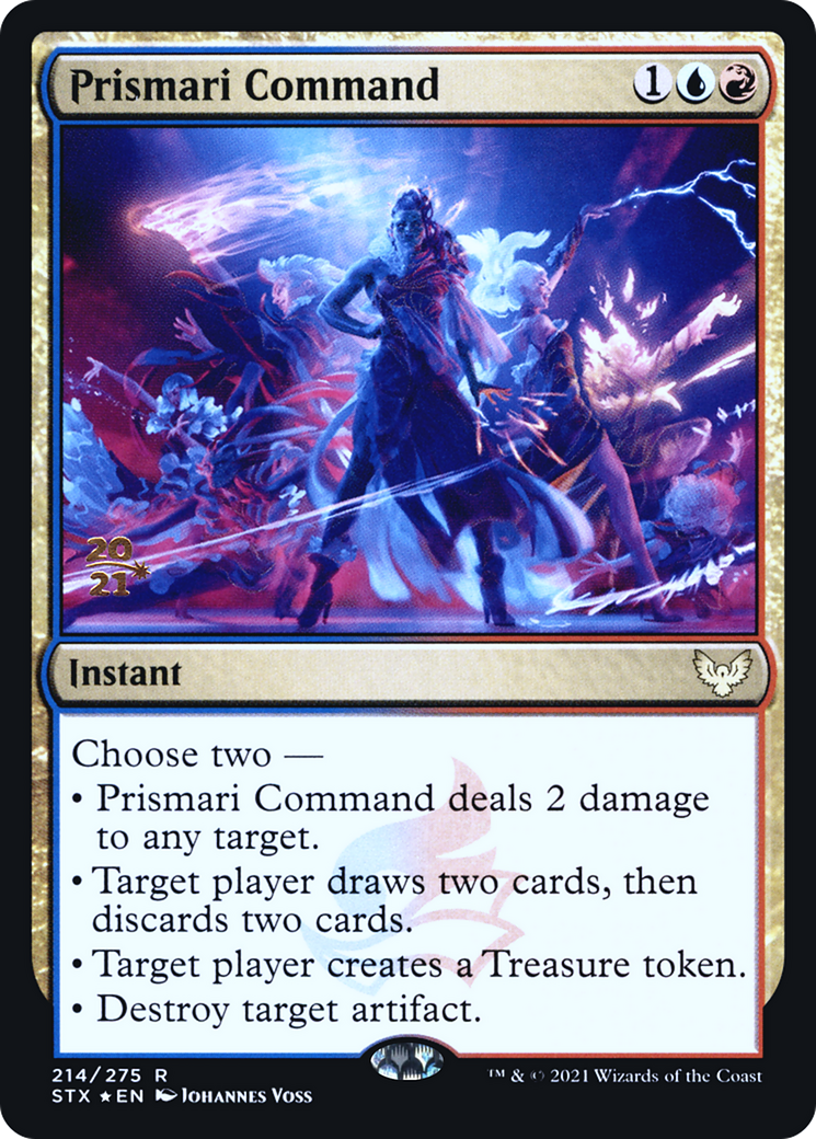 Prismari Command [Strixhaven: School of Mages Prerelease Promos]