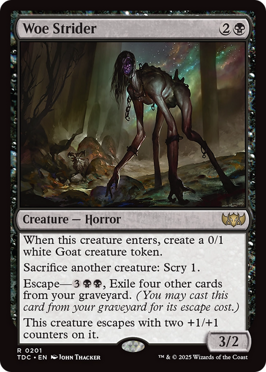 Woe Strider (201) - Commander: Tarkir: Dragonstorm