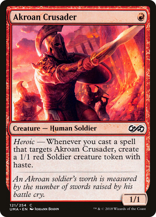 Akroan Crusader (121) - Ultimate Masters