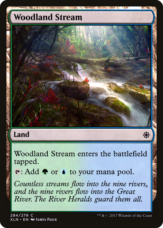 Woodland Stream [Ixalan] Foil