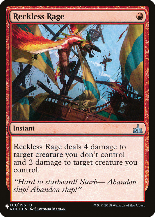 Reckless Rage (RIX-110)