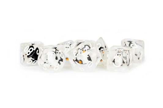 Fanroll Penguin Resin Poly Dice Set