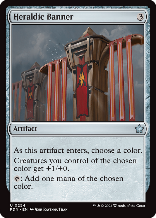 Heraldic Banner [Foundations] Foil