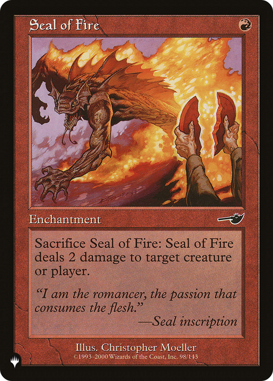 Seal of Fire (NEM-98)
