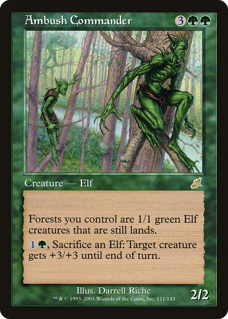 Ambush Commander [Scourge] Foil