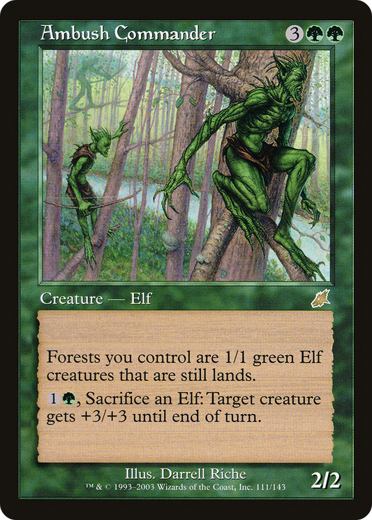 Ambush Commander [Scourge] Foil
