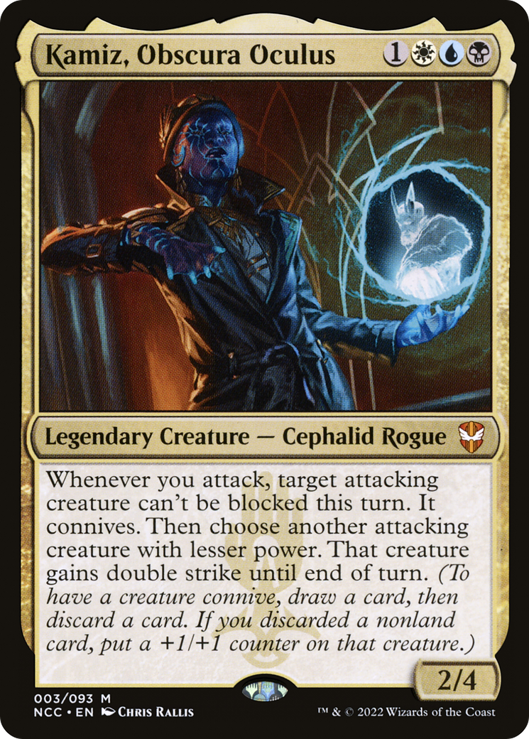 Kamiz, Obscura Oculus [Streets of New Capenna Commander]