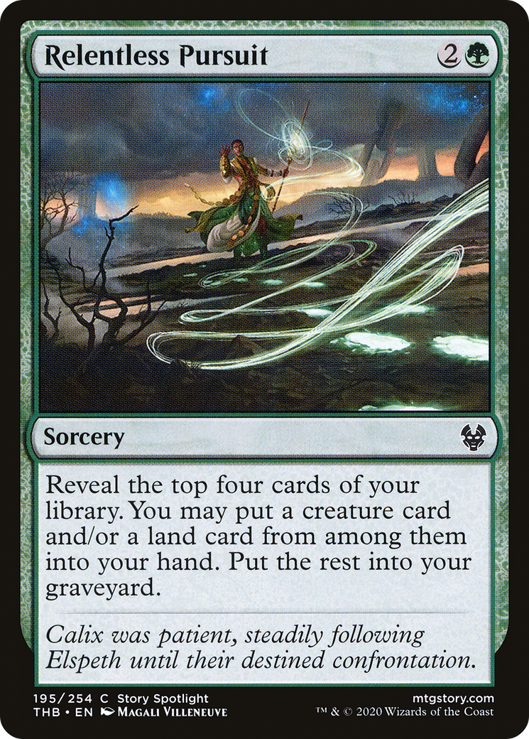 Relentless Pursuit [Theros Beyond Death] Foil