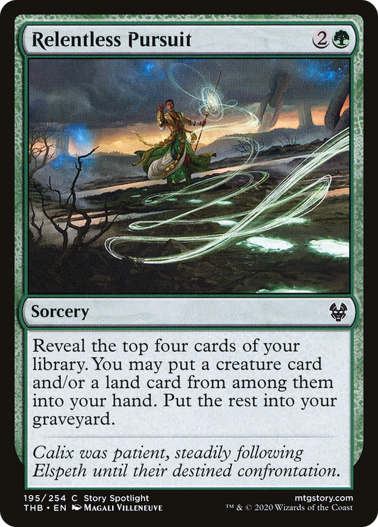 Relentless Pursuit [Theros Beyond Death] Foil