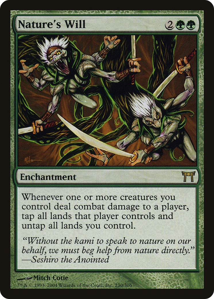 Nature's Will [Champions of Kamigawa] | Silver Goblin