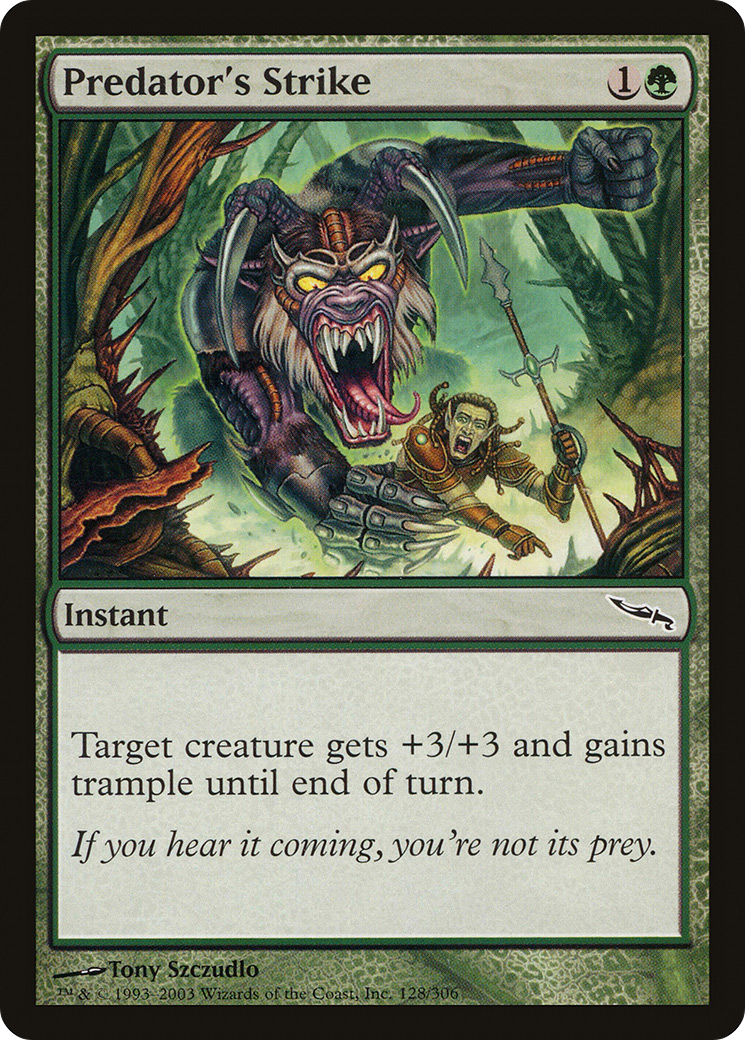 Predator's Strike [Mirrodin] | Silver Goblin