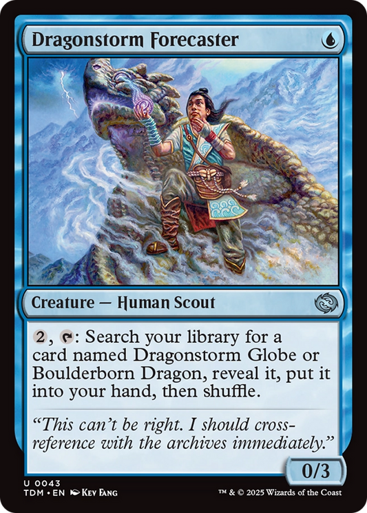 Dragonstorm Forecaster (043) - Tarkir: Dragonstorm