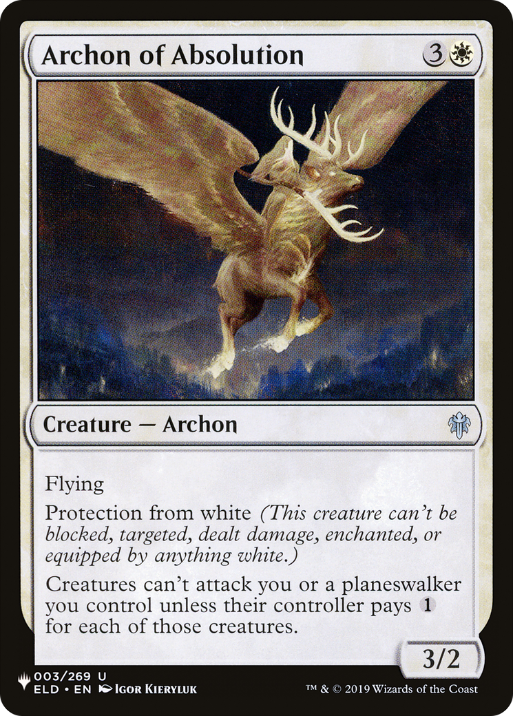 Archon of Absolution [The List] | Silver Goblin